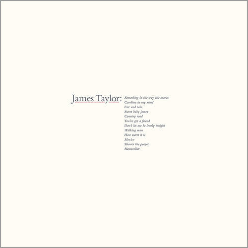 James Taylor - James Taylor's Greatest Hits LP (180g, 2019 Remaster) ( VINYL )