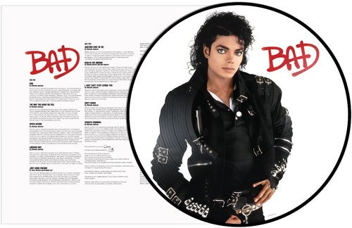 Michael Jackson - Bad LP (Picture Disc, Remastered) ( VINYL )