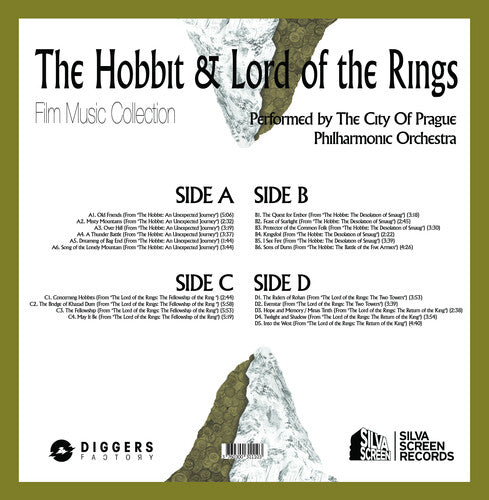 City of Prague Philharmonic Orchestra - The Hobbit & The Lord of the Rings: Film Music Collection 2LP ( VINYL )