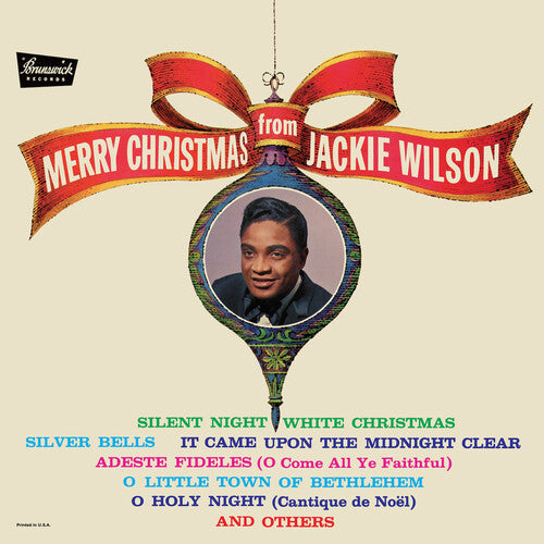 Jackie Wilson - Merry Christmas From Jackie Wilson LP (Red Colored Vinyl) ( VINYL )