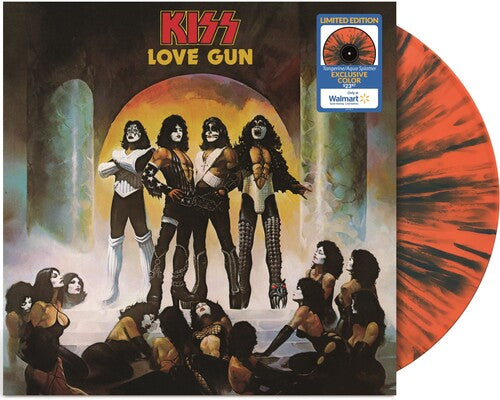 Kiss - Love Gun LP [Tangerine/ Aqua Splatter] ( VINYL )