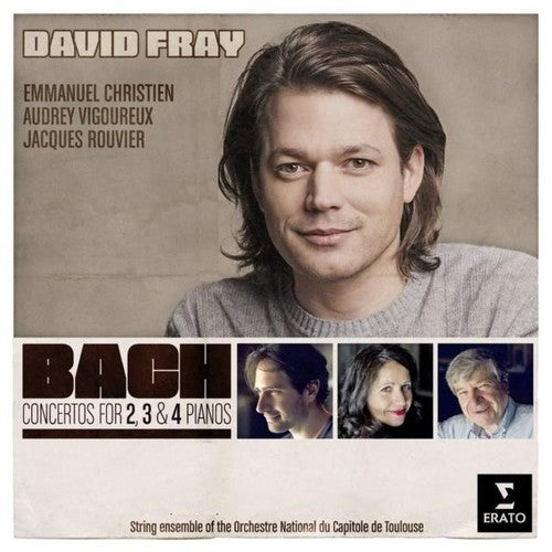 David Fray - Bach Concertos For 2, 3, And 4 Pianos CD ( VINYL )