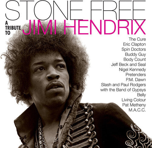 Jimi Hendrix - Stone Free: A Tribute To Jimi Hendrix 2LP (Clear And Black Vinyl) ( VINYL )