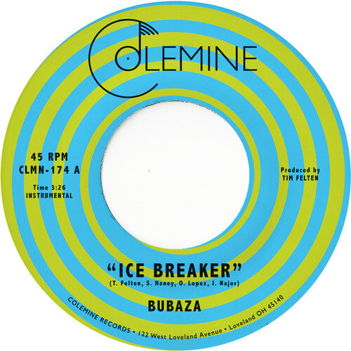 Bubaza - Ice Breaker LP (Limited Edition Orange Vinyl) ( VINYL )