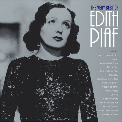 Edith Piaf - The Very Best Of Edith Piaf LP (UK Pressing, 180g, Clear Vinyl) ( VINYL )
