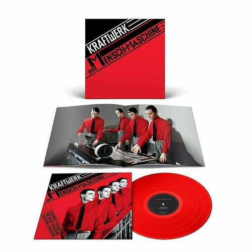 Kraftwerk - Die Mensch-Maschine LP (German Version of Man Machine, Transparent Red Colored Vinyl) ( VINYL )