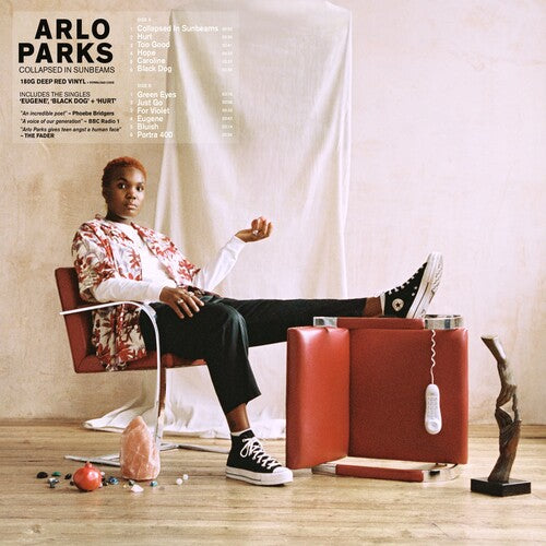 Arlo Parks - Collapsed In Sunbeams LP (Deep Red Vinyl, Poster) ( VINYL )