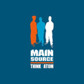 Main Source - Think b/w Atom 7" ( VINYL )