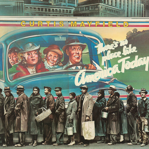 Curtis Mayfield - There's No Place Like America LP (Limited Edition Blue Vinyl) ( VINYL )