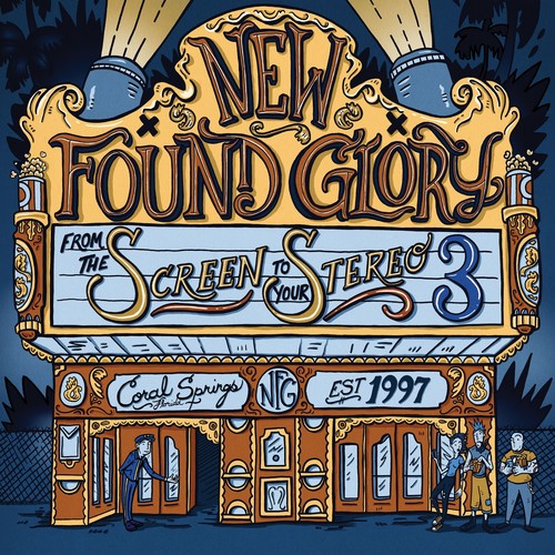 New Found Glory - From The Screen To Your Stereo 3 LP (10-Inch Vinyl, Digital Download Card, Black) ( VINYL )
