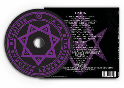 Aleister Crowley - Black Magic CD ( VINYL )