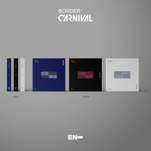 ENHYPEN - Border: Carnival (incl. 190pg Photobook, 16pg Lyric Book, 2x Photocards, Lenticular Card, Carnival Ticket, Signature Sticker + Poster) CD (Asia - Import, Photo Book, Photo / Photo Card, Sticker, Poster, With Book) ( VINYL )