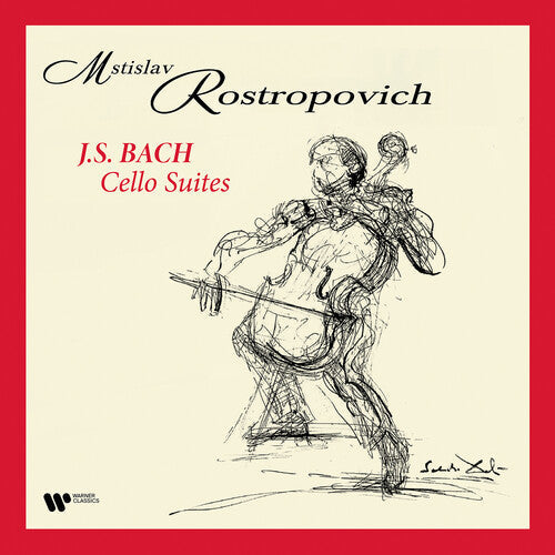 Mstislav Rostropovich - Bach: The Cello Suites 4LP ( VINYL )