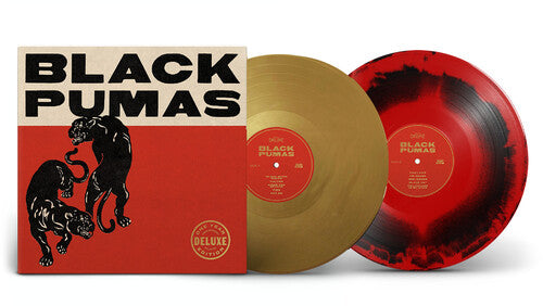 Black Pumas - S/T 2LP (Deluxe Edition, Red & Black Marbled Vinyl) ( VINYL )