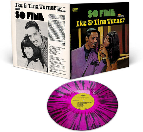 Ike & Tina Turner - So Fine (Purple & Black Splatter Vinyl) LP (Colored Vinyl, Purple, Black, Reissue, Gatefold Lp Jacket) ( VINYL )