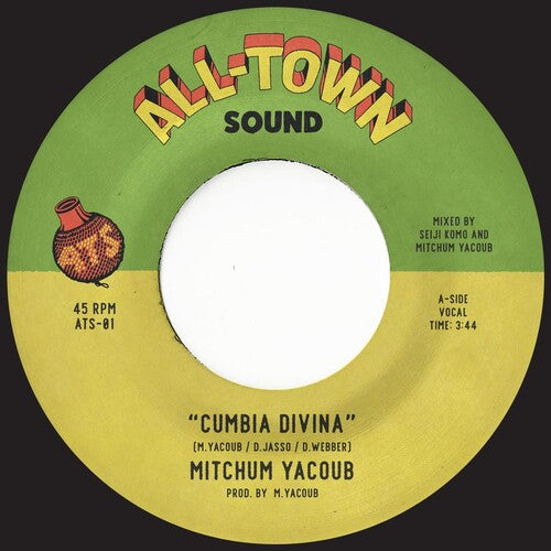 Mitchum Yacoub - Cumbia Divina 7" (Transparent Red Vinyl) ( VINYL )