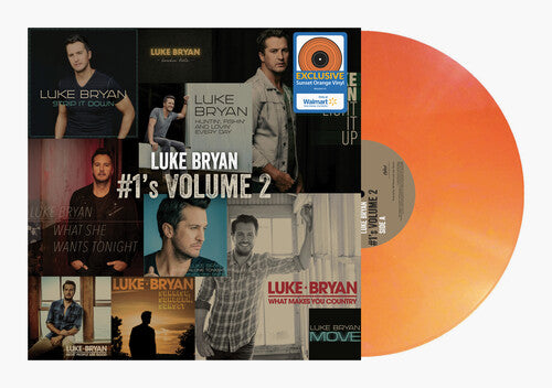 Luke Bryan - #1's Volume 2 LP (Colored Vinyl, Tangerine Orange) ( VINYL )