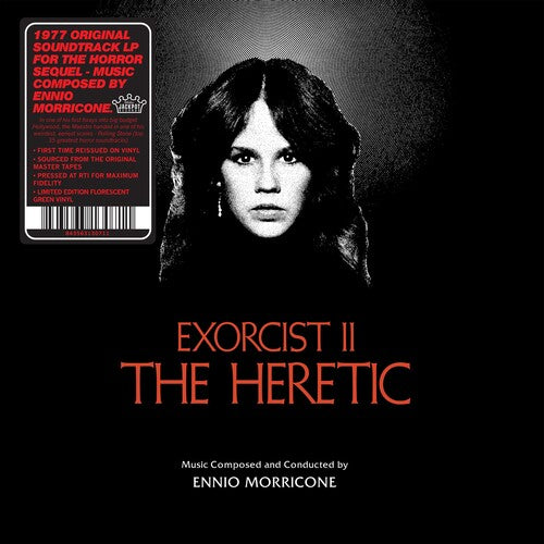 Ennio Morricone - Exorcist II: The Heretic LP (Original Soundtrack) (Limited Edition Orange & Black Swirl Vinyl) ( VINYL )