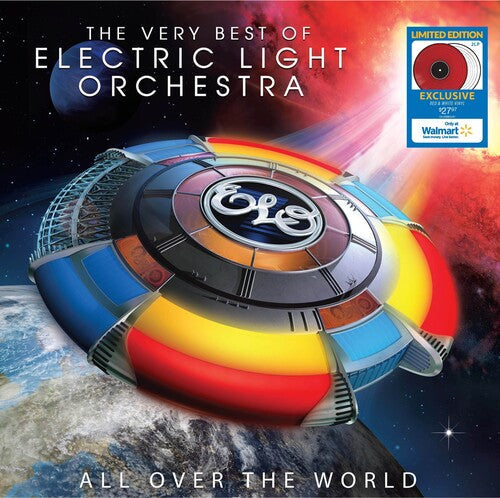 Electric Light Orchestra - All Over The World: The Very Best Of Electric Light Orchestra 2LP (Walmart Exclusive) (Red & White Colored Vinyl) ( VINYL )