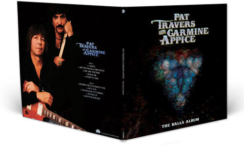 Pat Travers - The Balls Album (Red or Blue Vinyl) LP (Colored Vinyl, Blue, Red) ( VINYL )