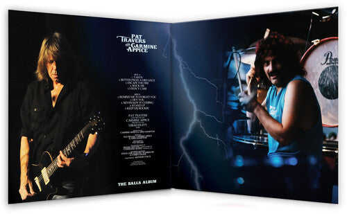 Pat Travers - The Balls Album (Red or Blue Vinyl) LP (Colored Vinyl, Blue, Red) ( VINYL )