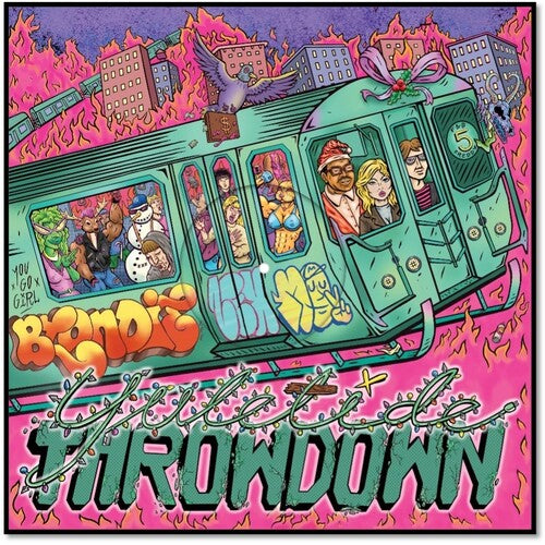 Blondie - Yuletide Throwdown 12" (Indie Exclusive Pink Vinyl, 180g, Die-Cut) ( VINYL )