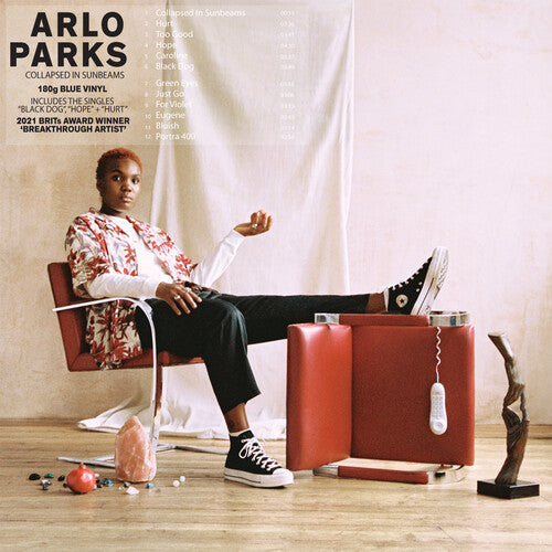 Arlo Parks - Collapsed In Sunbeams LP (Blue Vinyl) ( VINYL )