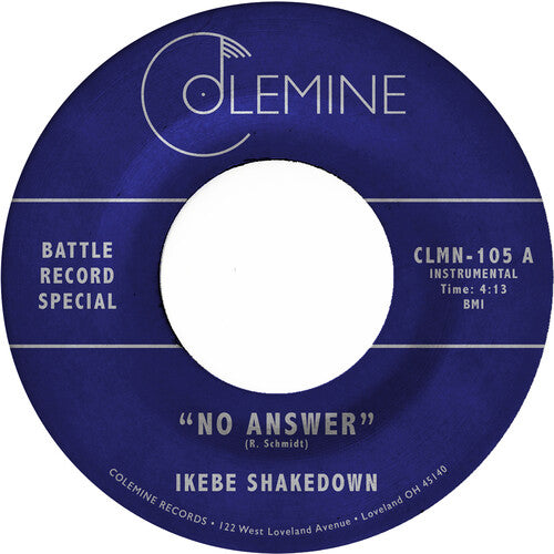Ikebe Shakedown - No Answer 7" (Clear Vinyl) ( VINYL )