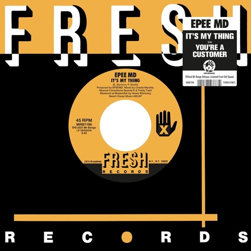 EPMD - It's My Thing b/w You're A Customer 7" ( VINYL )