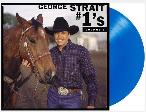 George Strait - #1's Vol. 1 LP (Blue Colored Vinyl) ( VINYL )