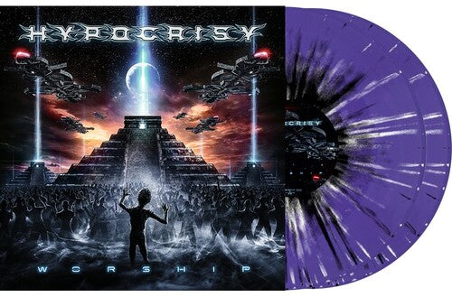 Hypocrisy - Worship 2LP (Purple, Black, And White Splatter Vinyl) ( VINYL )
