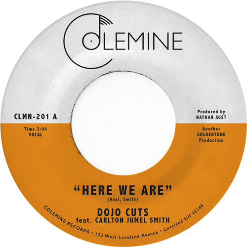Dojo Cuts - Here We Are 7" (Coke Bottle Clear) ( VINYL )