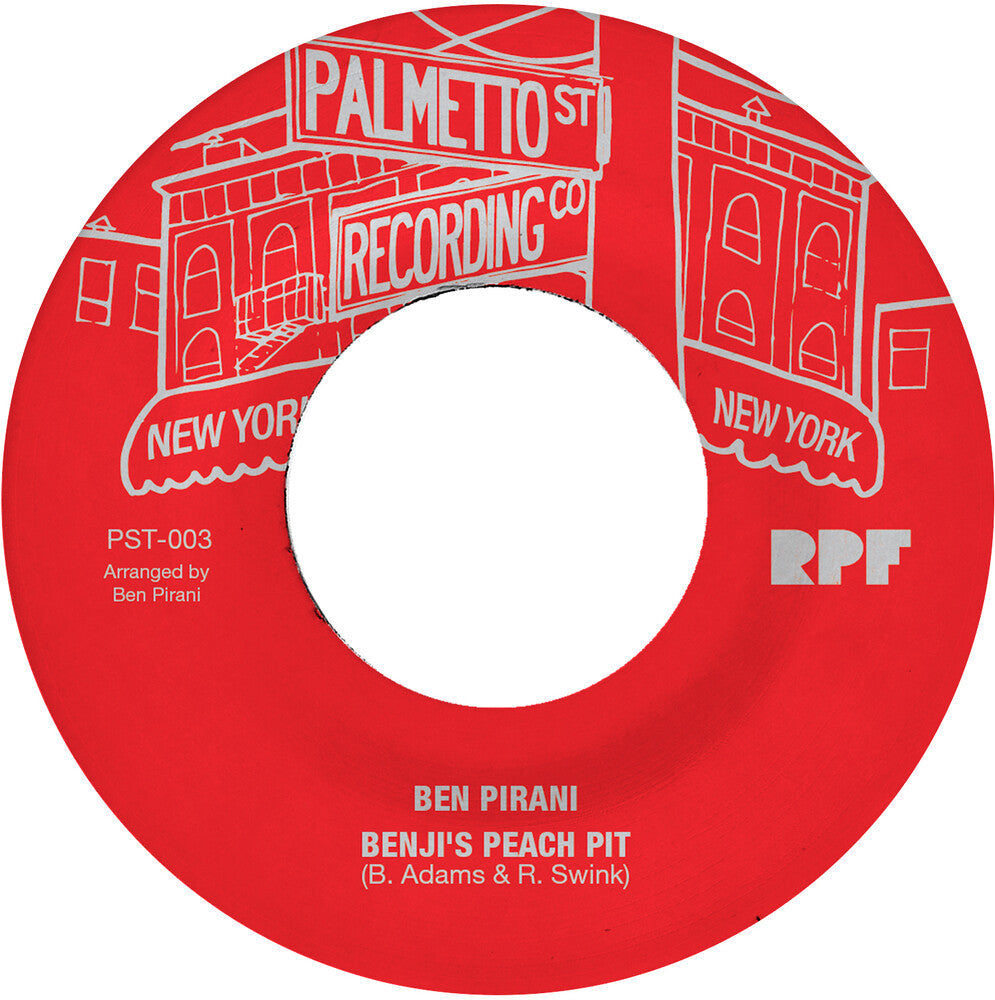Ben Pirani & Evolfo - Benji's Peach Pit b/w Evolfo Tries Love 7" ( VINYL )