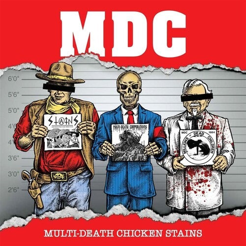 MDC - Multi Death Chicken Stains LP (Remastered, Posters, Bonus Tracks) ( VINYL )