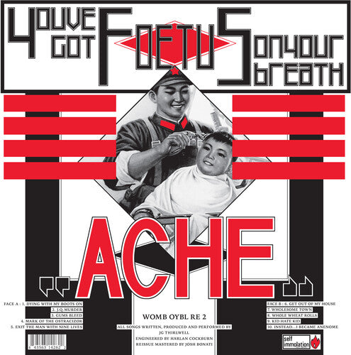 Foetus - ACHE LP (Colored Vinyl, White, Digital Download Card, Limited Edition) ( VINYL )