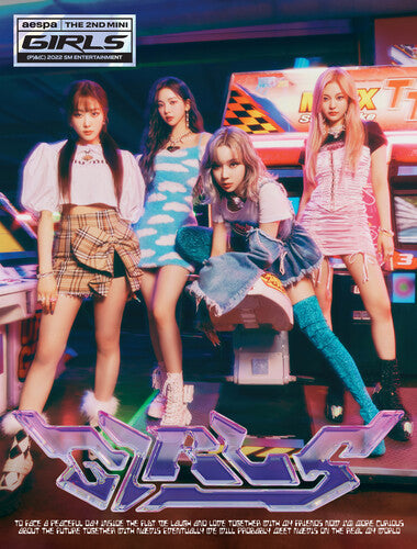 Aespa - Girls - The 2nd Mini Album (Real World Version) CD (Bonus Track, Poster, Sticker) ( VINYL )