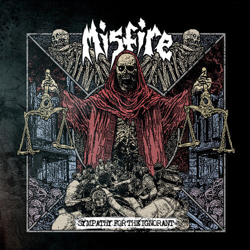 Misfire - Sympathy For The Ignorant - Clear base w/Ruby Splatter LP (Explicit Lyrics, Colored Vinyl, Clear Vinyl, Ruby) ( VINYL )