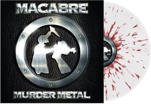 Macabre - Murder Metal - Clear w/ Red Splatter LP (Remastered, Colored Vinyl, Clear Vinyl, Red) ( VINYL )