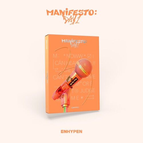 ENHYPEN - MANIFESTO : DAY 1 [M Ver.] CD (Photo Book, Photo / Photo Card, Poster, Sticker) ( VINYL )
