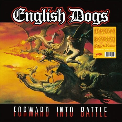 English Dogs - Forward Into Battle LP (Radiation Records Reissue) ( VINYL )