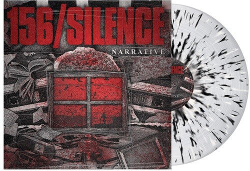 156/Silence - Narrative - Clear with Black & Bone Splatter LP (Colored Vinyl, Clear Vinyl, Black, White) ( VINYL )