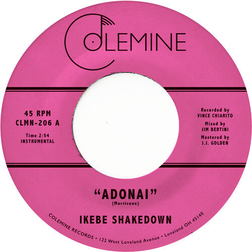 Ikebe Shakedown - Adonai b/w Waiting For The Storm 7" (Colored Vinyl) ( VINYL )