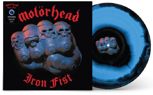 Motorhead - Iron Fist 2LP (Black/Blue Swirl Vinyl) ( VINYL )