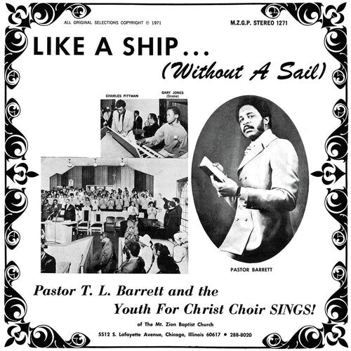 Pastor T.L. Barrett & The Youth For Christ Choir - Like A Ship (without A Sail) LP ( VINYL )