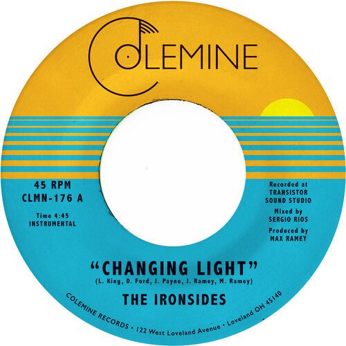 Ironsides - Changing Light b/w Sommer 7" Single (Blue Colored Vinyl) ( VINYL )
