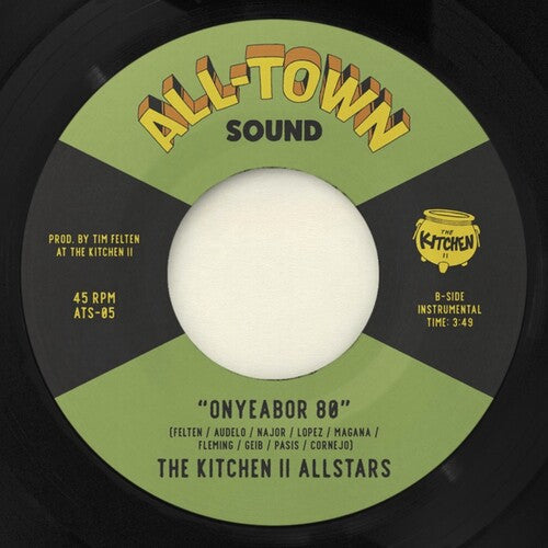 Kitchen II Allstars - Bongo Grove b/w Onyeabor 80 7" Single ( VINYL )