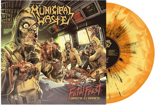 Municipal Waste - The Fatal Feast LP (Orange & Yellow Splatter) ( VINYL )