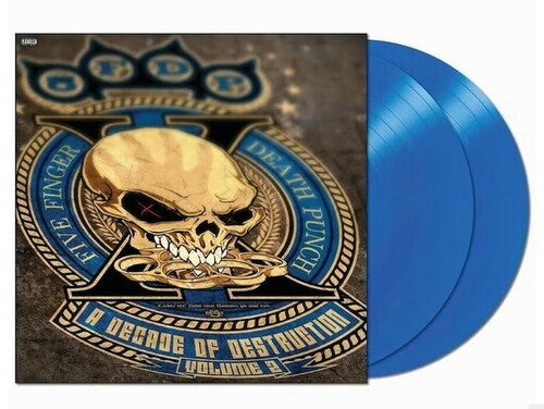 Five Finger Death Punch - A Decade Of Destruction, Vol 2 - Cobalt Blue 2LP (Explicit Lyrics, Colored Vinyl, Blue, Limited Edition, Gatefold Lp Jacket) ( VINYL )