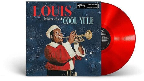 Louis Armstrong - Louis Wishes You A Cool Yule LP (Red Colored Vinyl, United Kingdom) ( VINYL )
