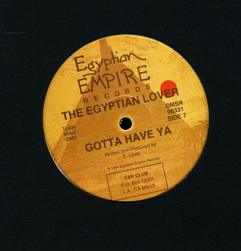 Egyptian Lover - Bounce That Bootie 12" Single ( VINYL )